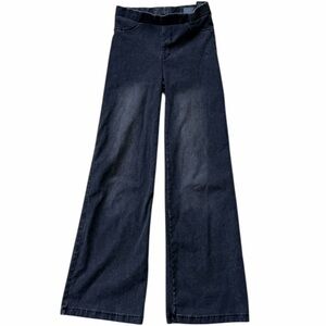 H&M Charcoal Gray Black Wide Leg Jeans